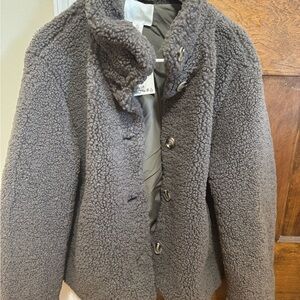 H&M Brown Textured Jacket